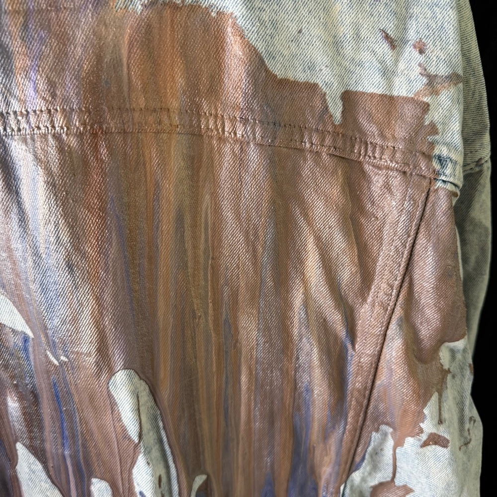 Wild Fable Multicolor Jean Jacket - Picture 3 of 11